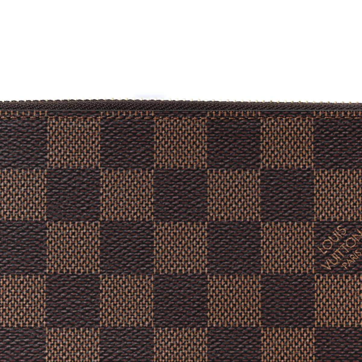 Louis Vuitton Damier Ebene Clemence Wallet Cherry 8 of 9