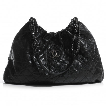 Chanel Caviar Quilted Large Elastic Tote Black 1 of 7
