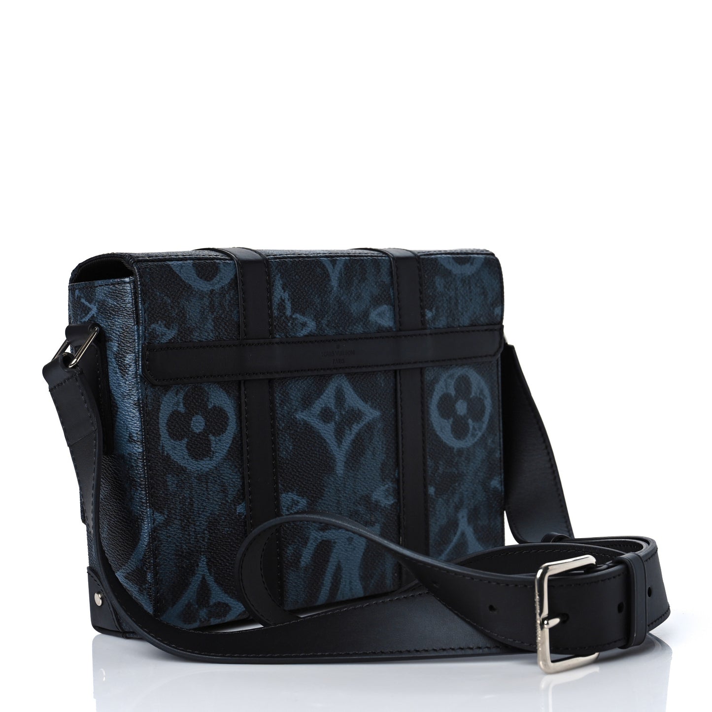 Monogram Pastel Trunk Messenger Black