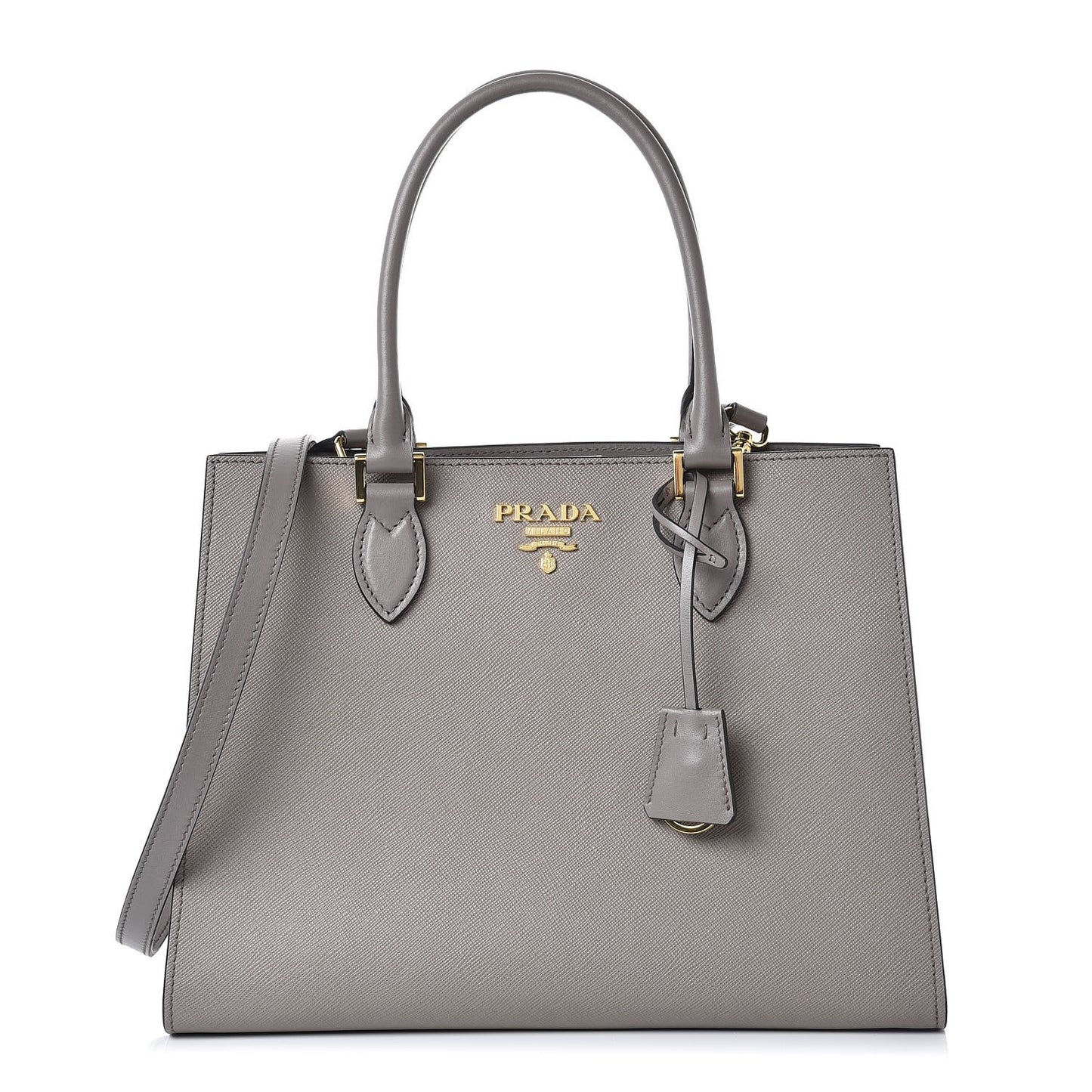 Saffiano Soft Calf Tote Argilla