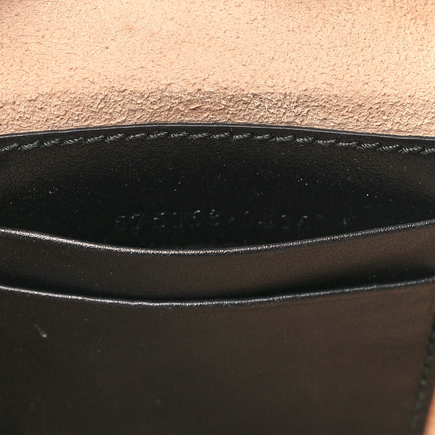 Calfskin Matelasse Mini GG Marmont 2.0 Bucket Bag Black