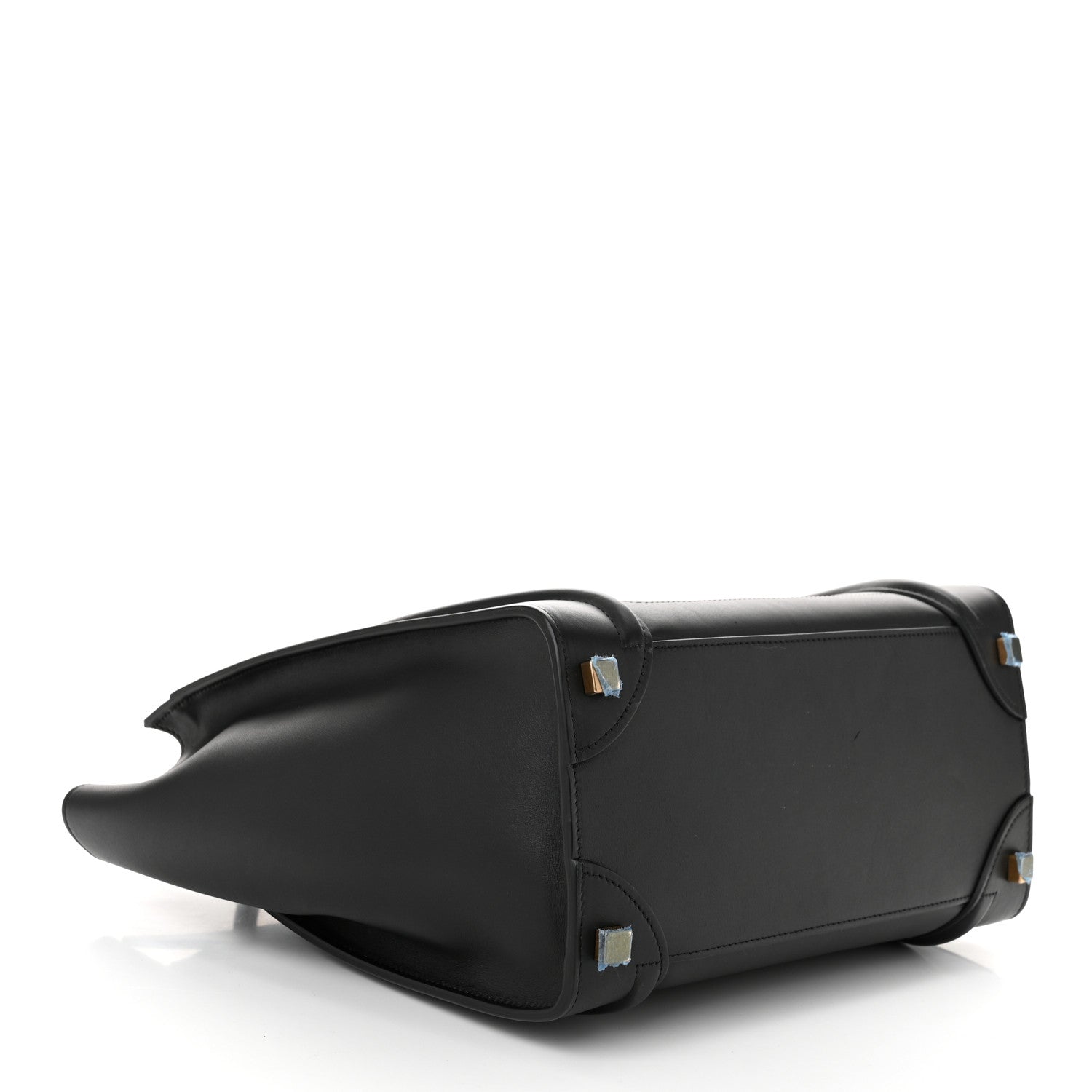 Celine Smooth Calfskin Micro Luggage Black 4 of 10