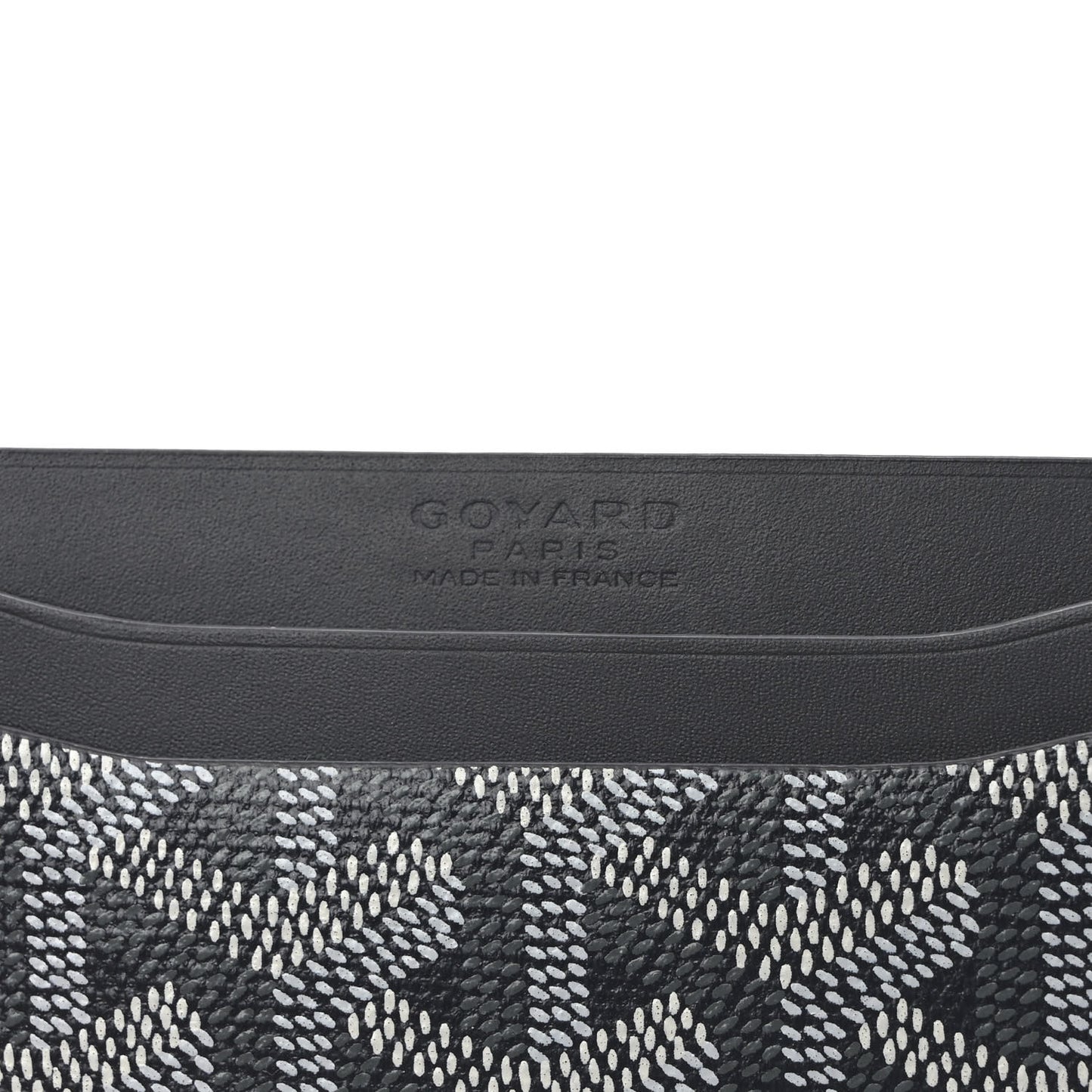 Goyardine Saint Sulpice Card Holder Grey