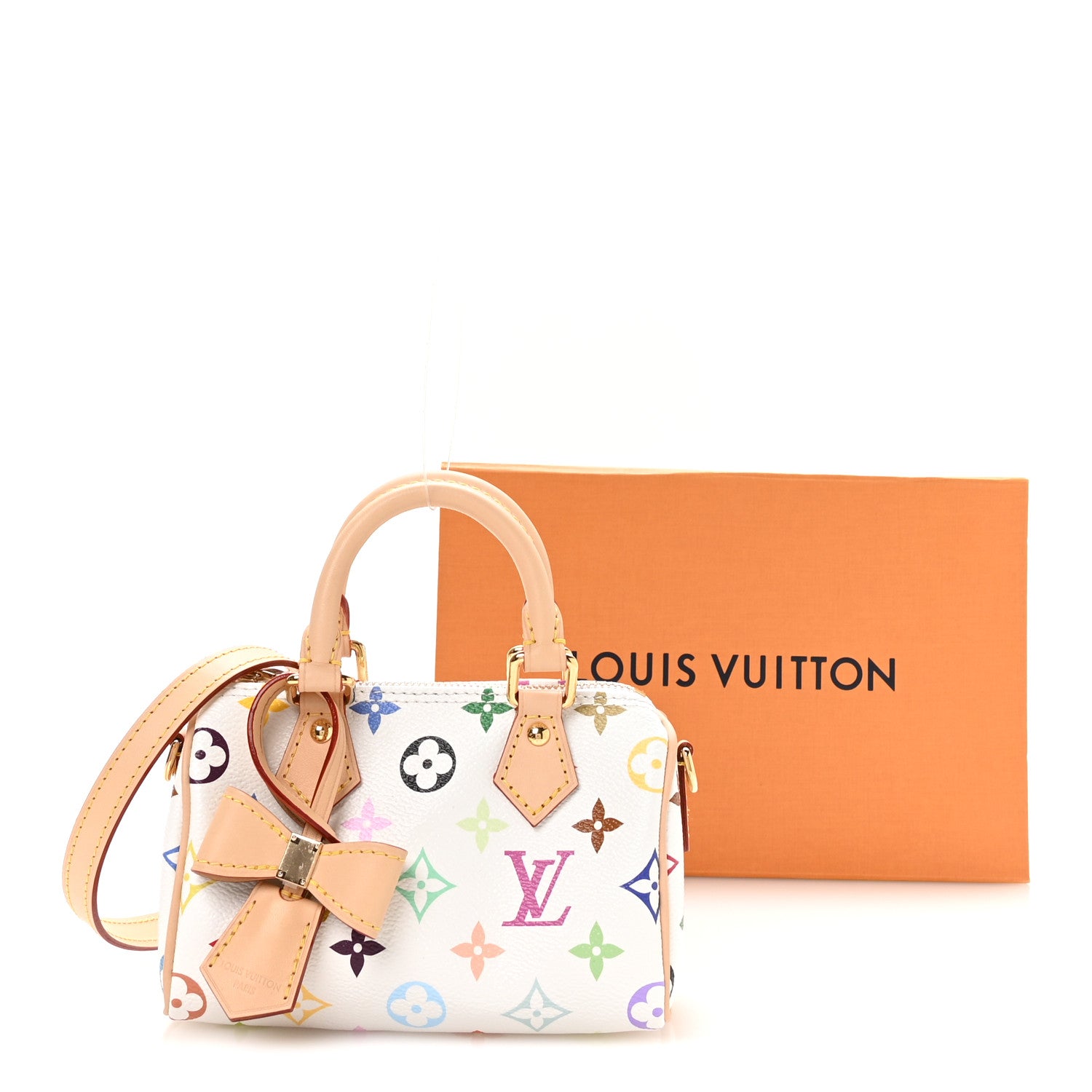 Louis Vuitton LV X TM Monogram Multicolor Nano Speedy White 10 of 10
