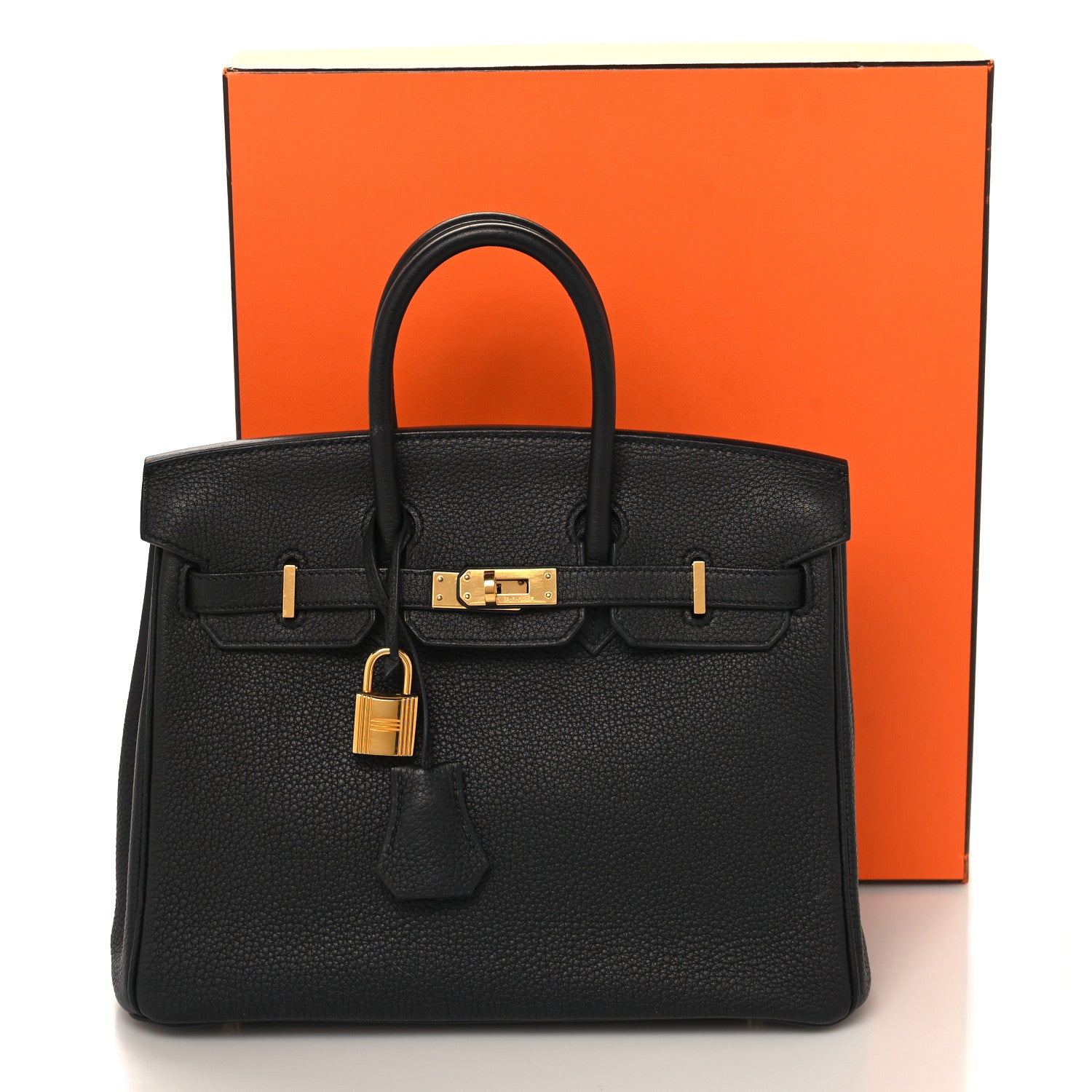 Hermes Togo Birkin 25 Black 14 of 14