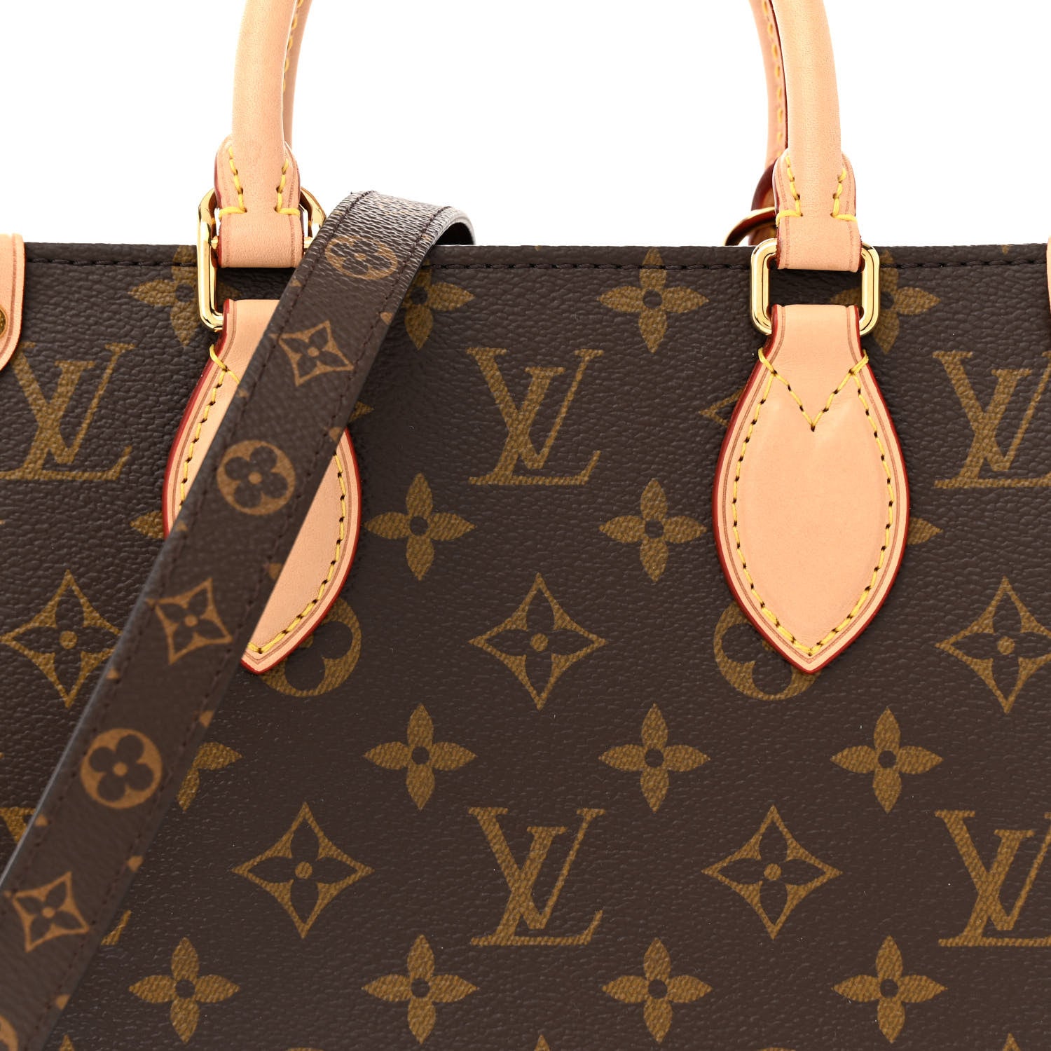 Louis Vuitton Monogram Sac Plat BB 7 of 10