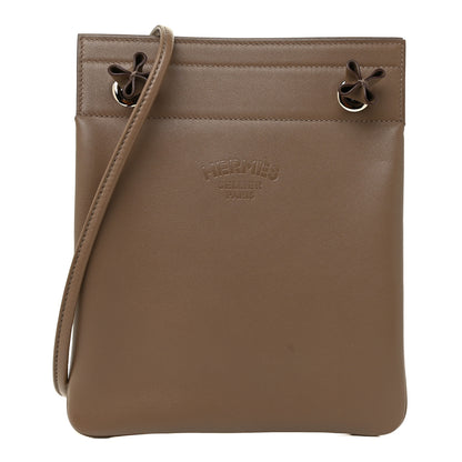 Hermes Milo Lambskin Swift Mini Aline Etoupe 1 of 10