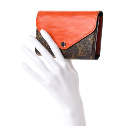 Louis Vuitton Epi Monogram Marie-Lou Compact Wallet Piment 2 of 7