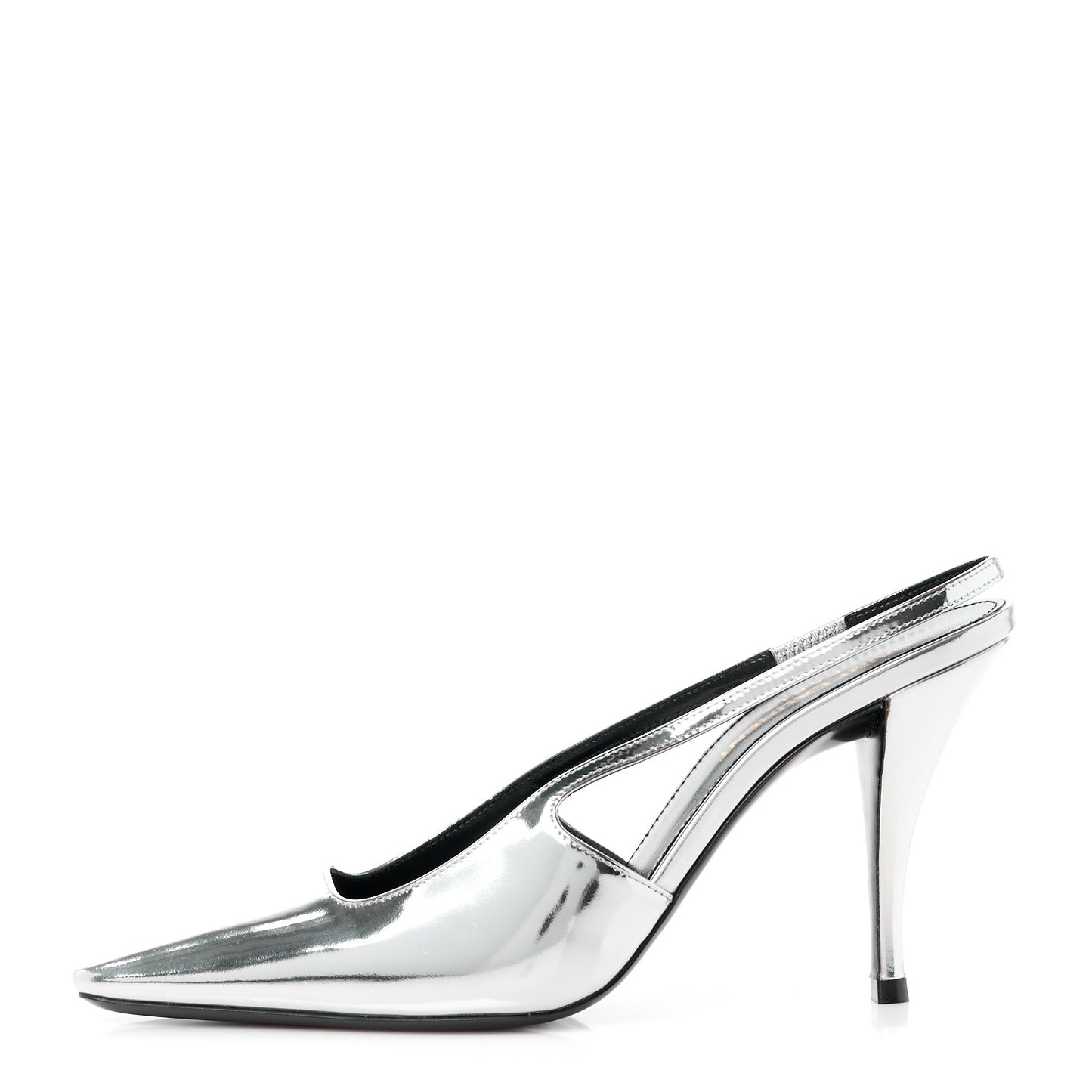 Patent Tom 90 Dream Slingback Pumps 36 Argento