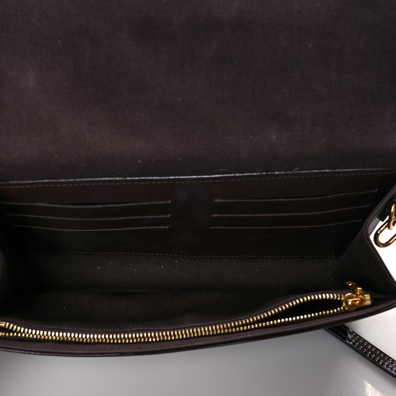 Louis Vuitton Vernis Rossmore MM Amarante 5 of 9