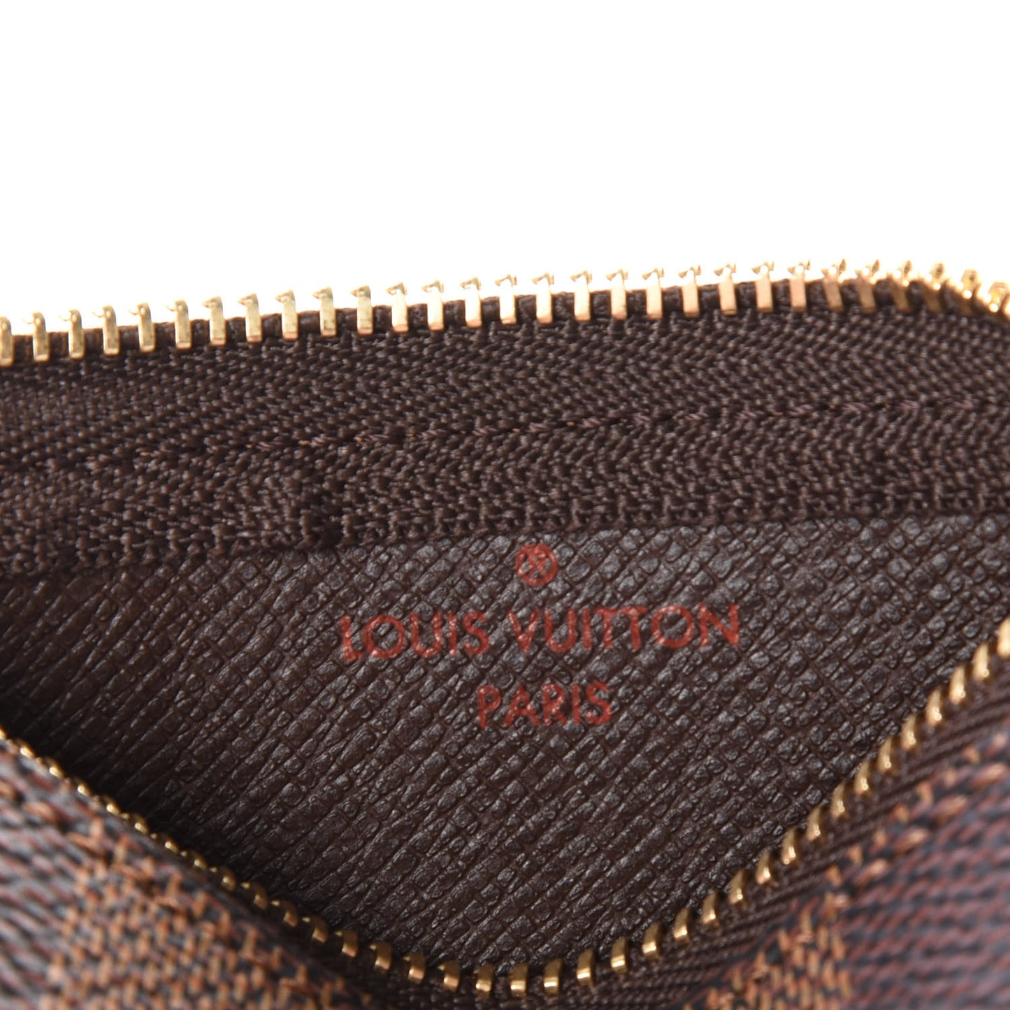 Damier Ebene Key Pouch