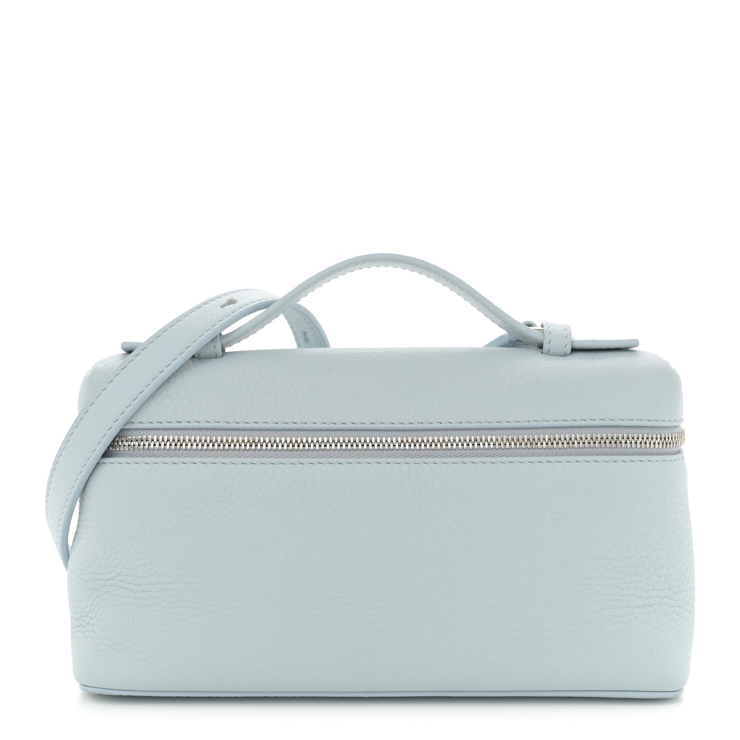 Grained Calfskin L19 Extra Pocket Pouch Minty Breeze