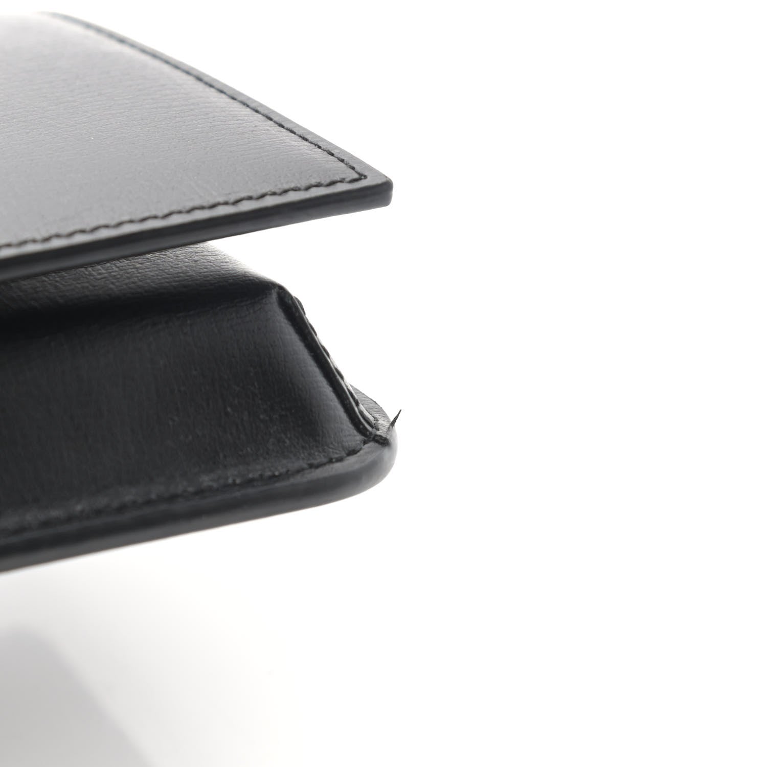 Saint Laurent Smooth Calfskin Monogram Phone Holder Crossbody Black 11 of 13