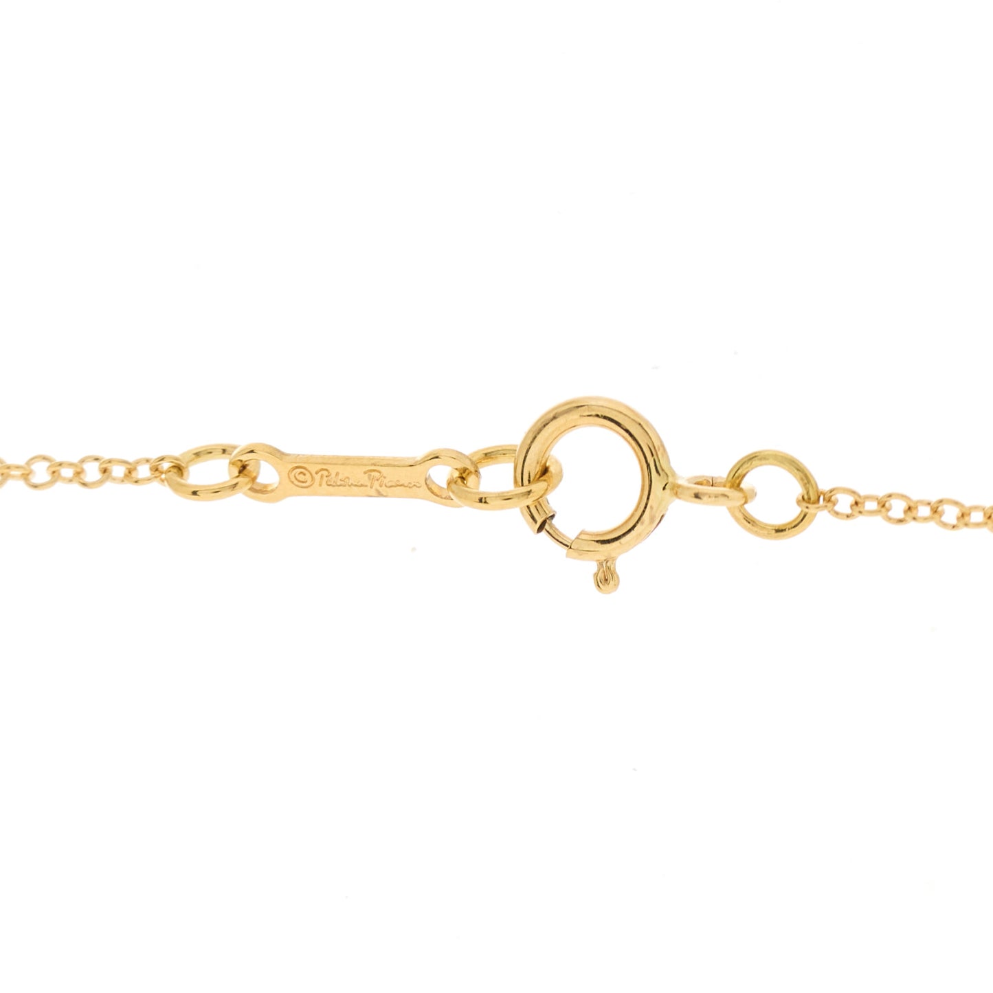18K Yellow Gold Paloma Picasso Venezia Luce Pendant Necklace