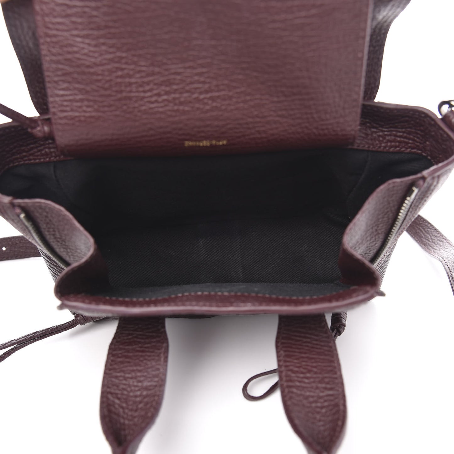 3.1 Textured Calfskin Mini Pashli Satchel Burgundy