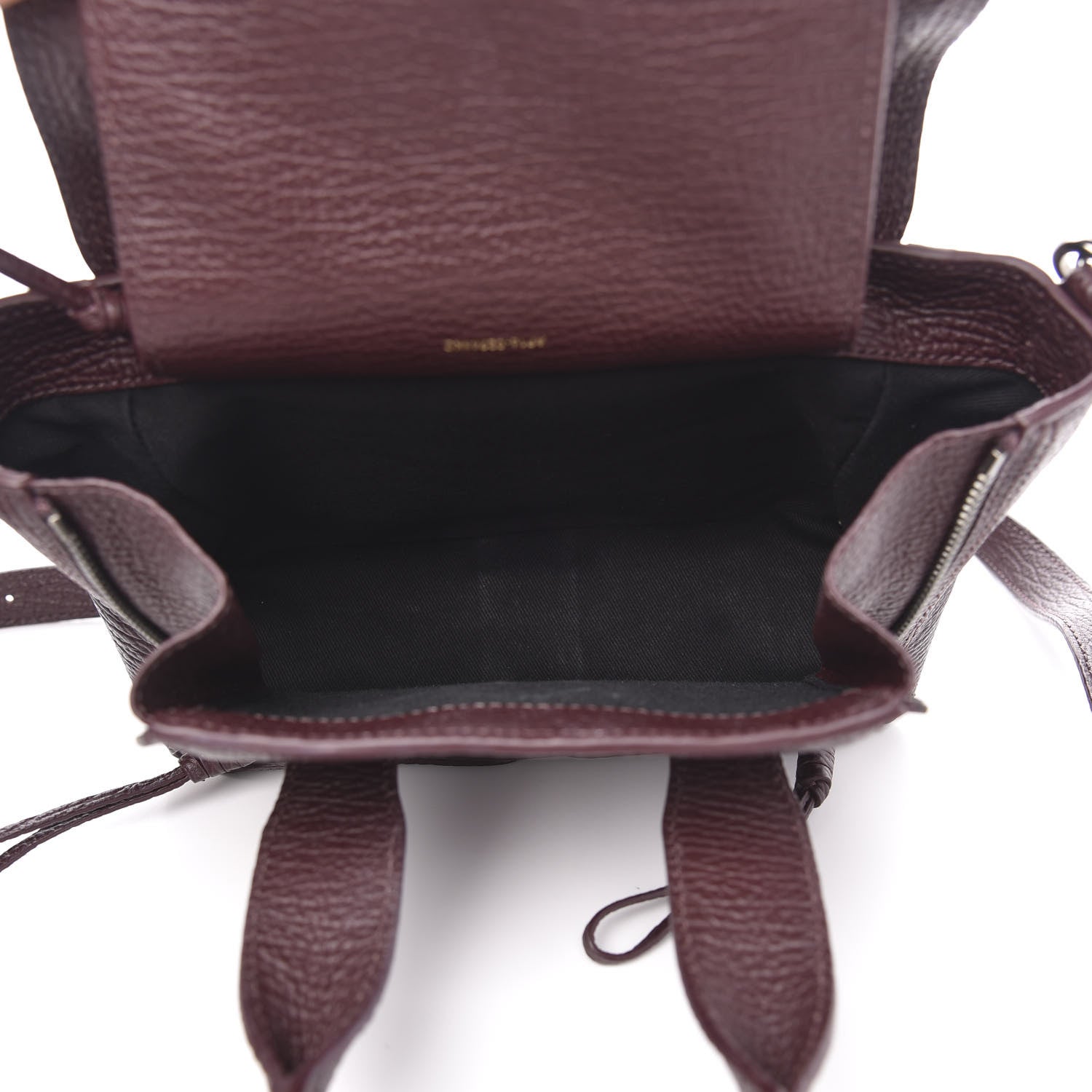 3.1 Phillip Lim 3.1 Textured Calfskin Mini Pashli Satchel Burgundy 5 of 10