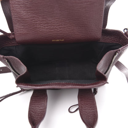 3.1 Phillip Lim 3.1 Textured Calfskin Mini Pashli Satchel Burgundy 5 of 10