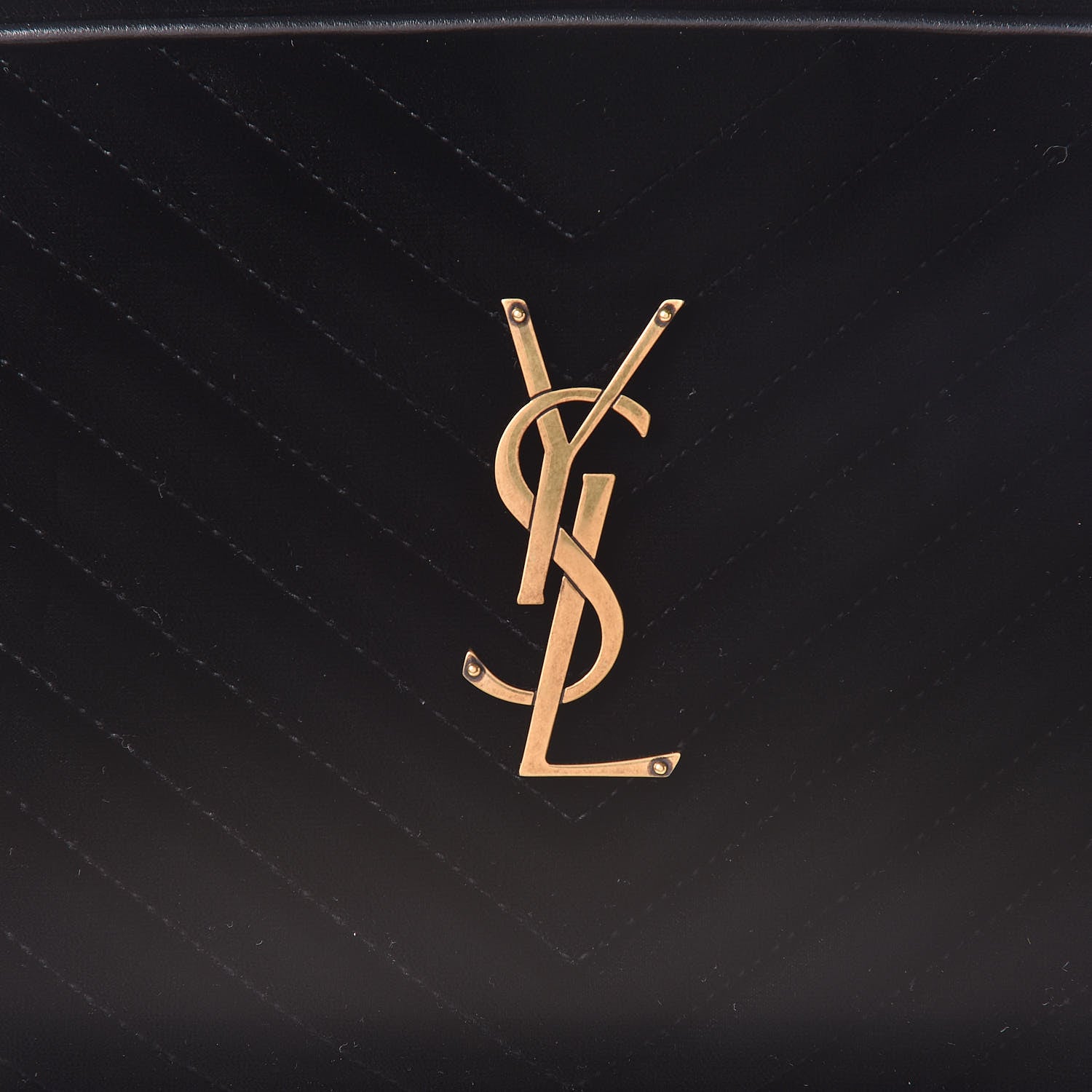 Saint Laurent Velvet Matelasse Monogram Lou Camera Bag Black 11 of 11