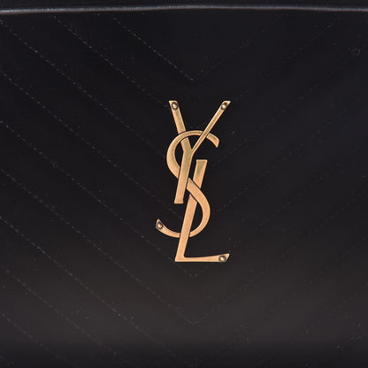 Saint Laurent Velvet Matelasse Monogram Lou Camera Bag Black 11 of 11