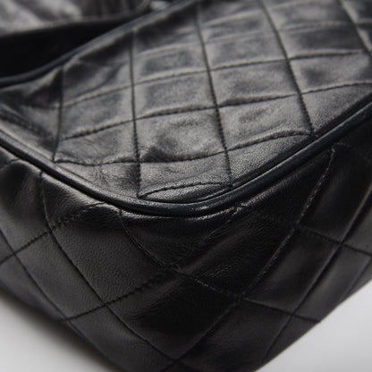 Chanel Lambskin Quilted Tassel Camera Case Black 13 of 14