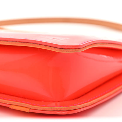 Louis Vuitton Vernis Fluo Lexington Pochette Pink 9 of 9