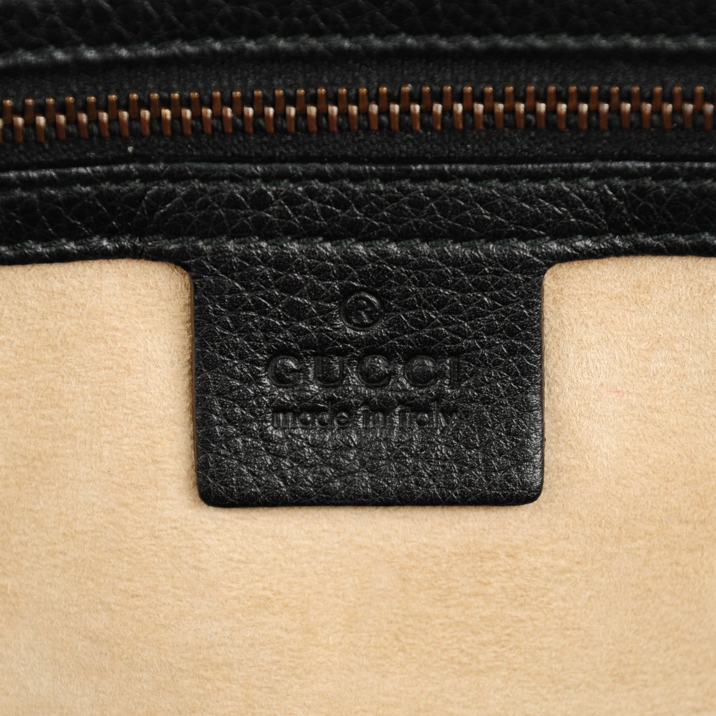Pebbled Calfskin Medium 1973 Top Handle Satchel Black