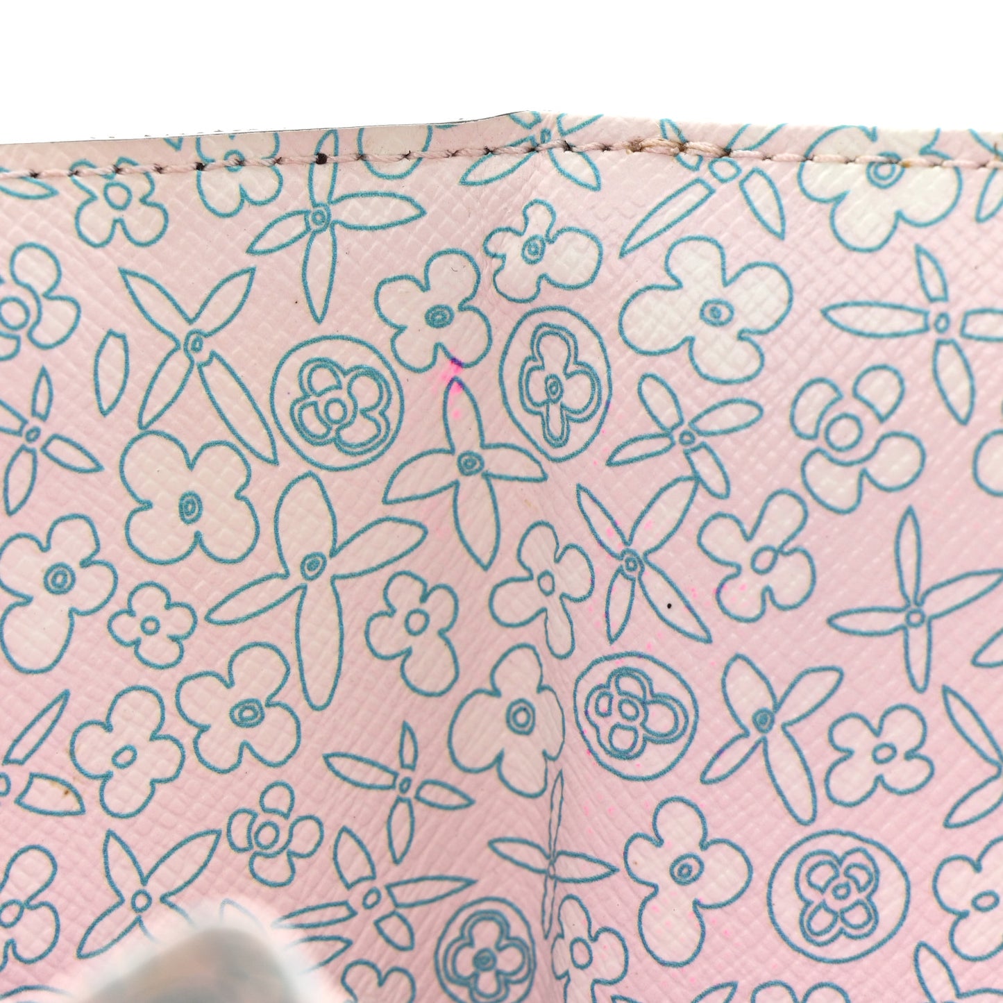 Monogram Fleuri Elise Wallet Rose