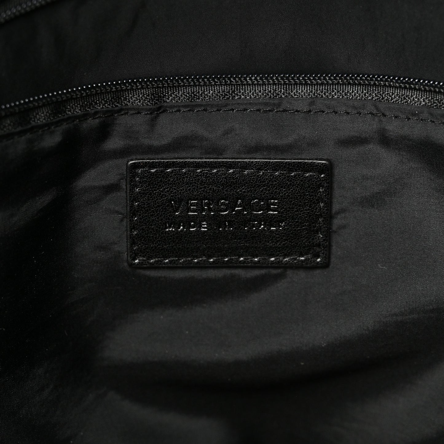 Nylon Baroque Virtus Shoulder Bag Black Black