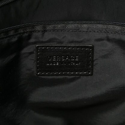 Fendi Nylon Baroque Virtus Shoulder Bag Black Black 11 of 16