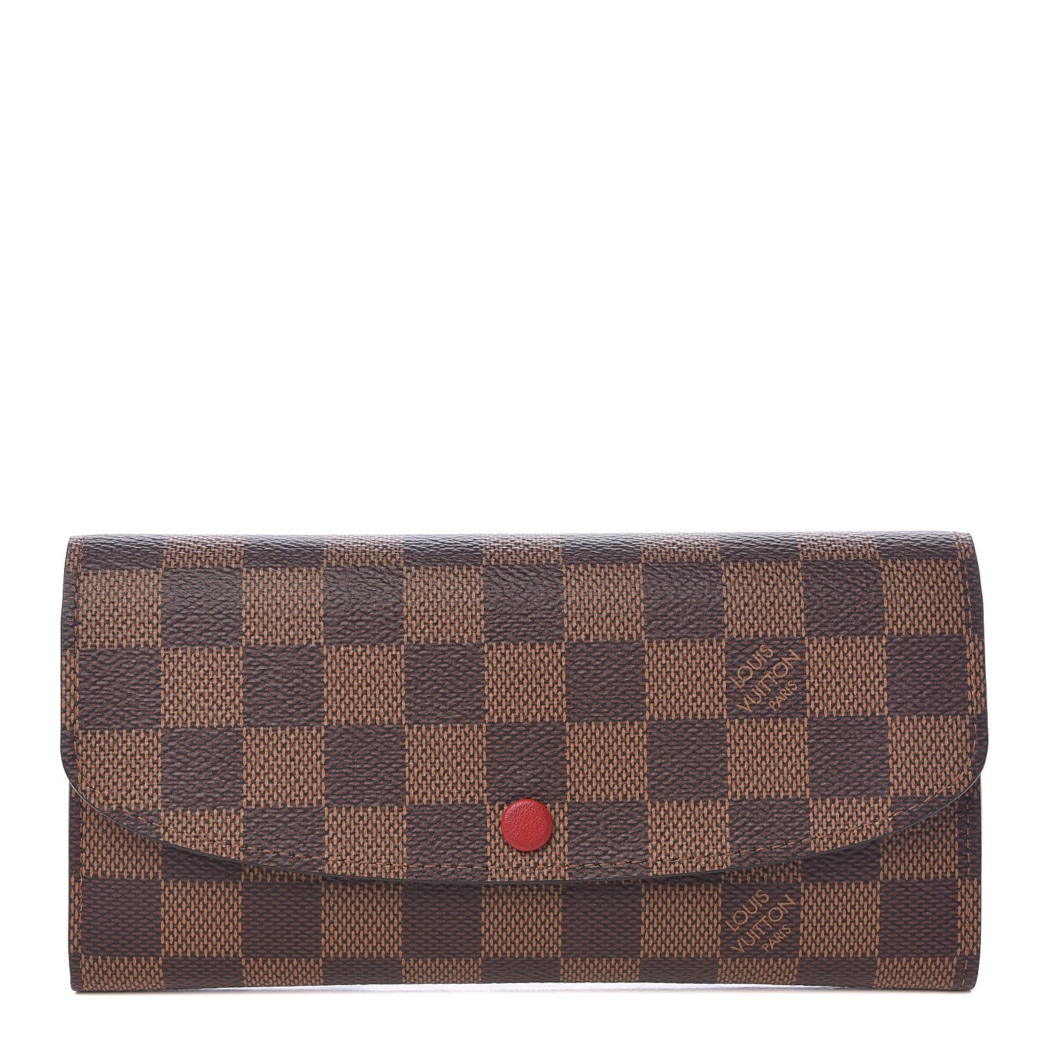 Louis Vuitton Damier Ebene Emilie Wallet 1 of 9