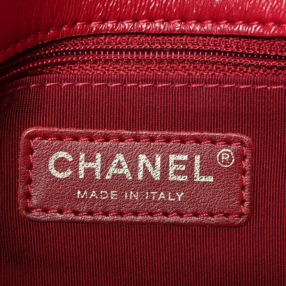 Chanel Shiny Lambskin Quilted Small Fashion Therapy Flap Bag Red 6 of 11