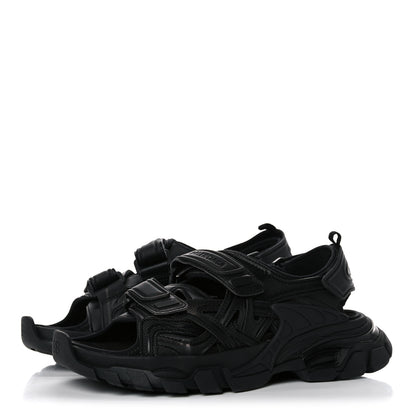Balenciaga Neoprene Rubber Womens Track Sandals 36 Black 3 of 7