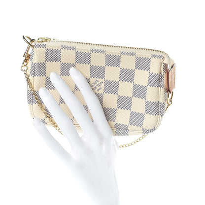 Louis Vuitton Damier Azur Mini Pochette Accessories 2 of 7