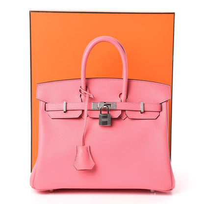 Hermes Swift Birkin 25 Rose Azalee 34 of 34