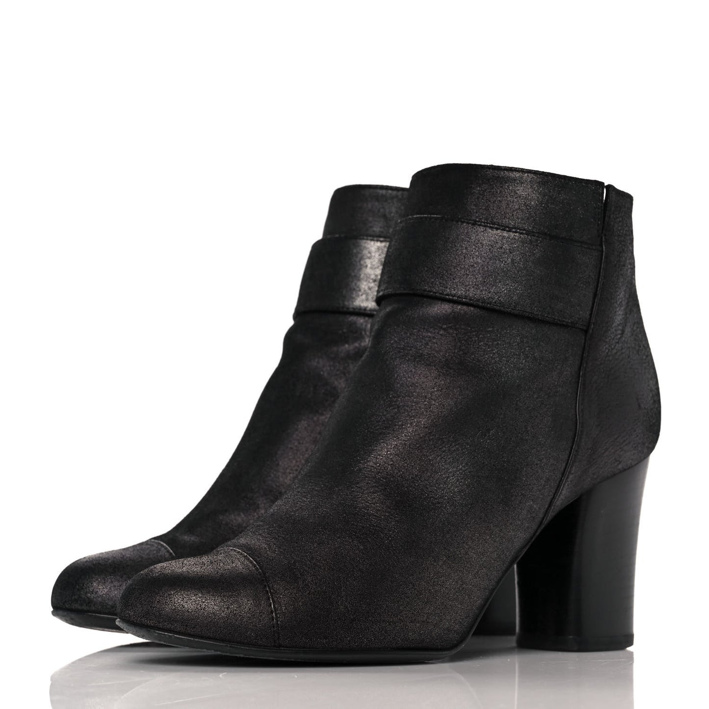 Suede CC Ankle Boots 35.5 Black