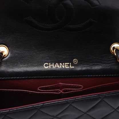 Chanel Lambskin Quilted Mini Flap Black 14 of 16