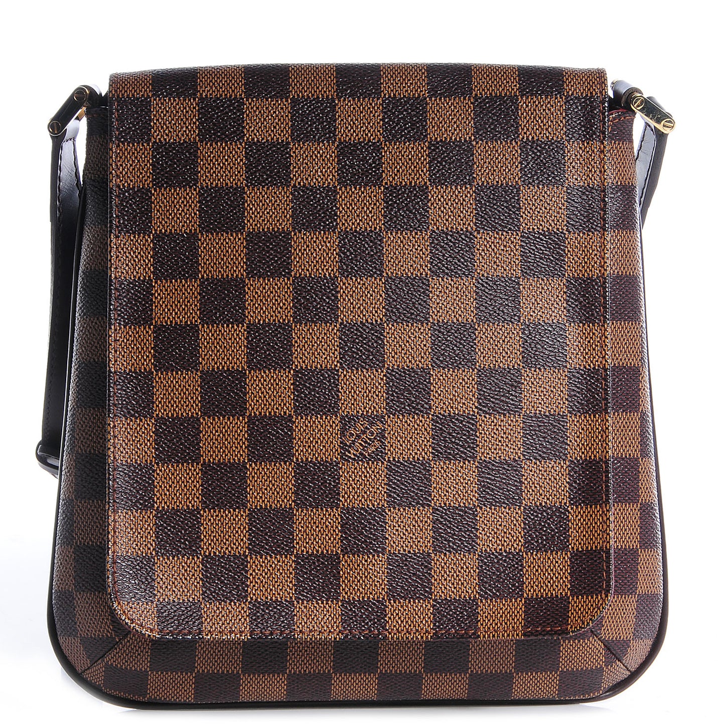 Damier Ebene Musette Salsa Long Strap
