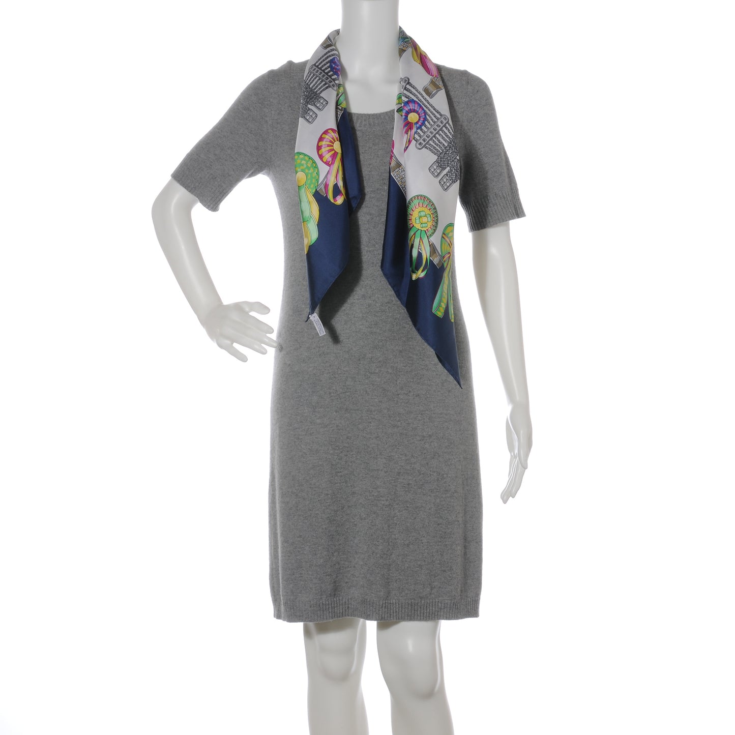 Silk Les Rubans Du Cheval Scarf 90