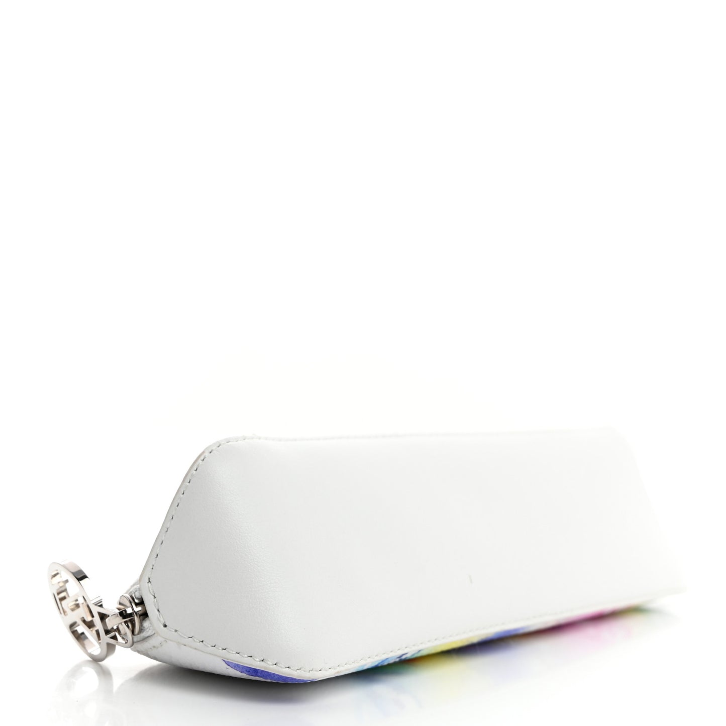 Monogram Watercolor Elizabeth Pencil Pouch Multicolor