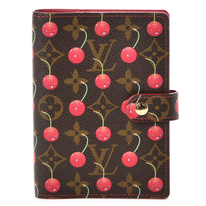 Louis Vuitton Monogram Cerises Small Ring Agenda Cover 1 of 7