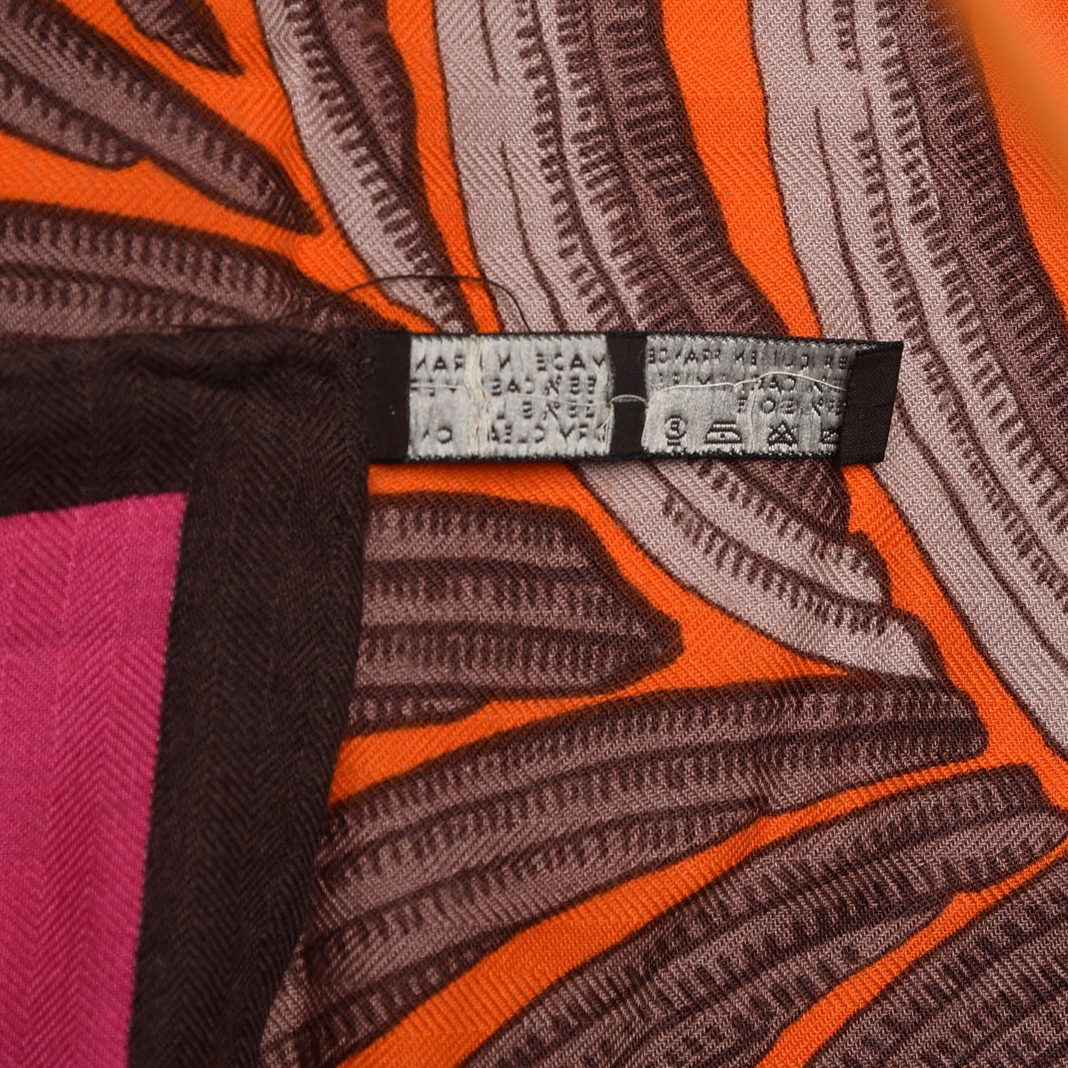 Hermes Cashmere Silk Tigre Royal Shawl 140 5 of 7