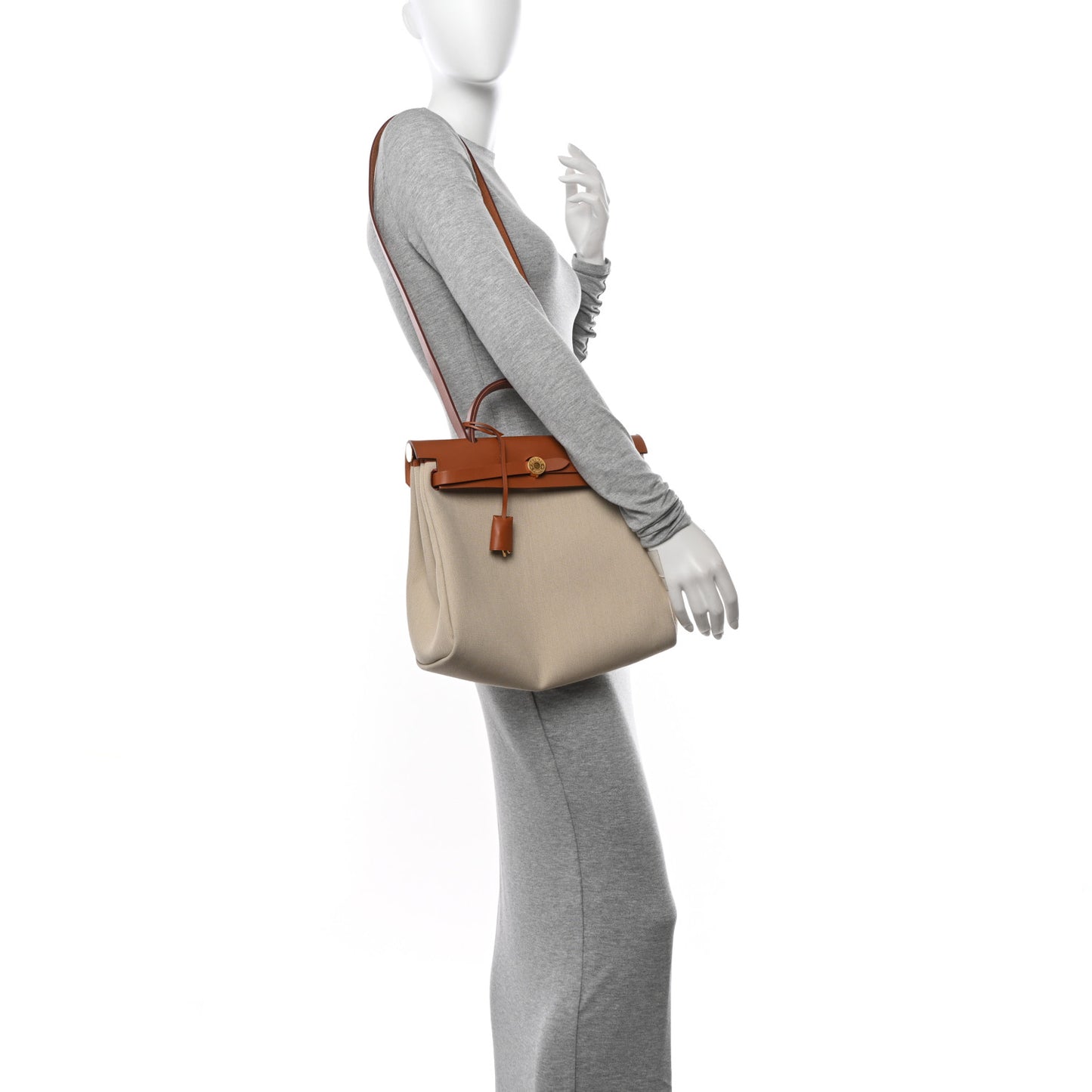 Vache Hunter Toile Herbag Zip 31 PM Trench Gold
