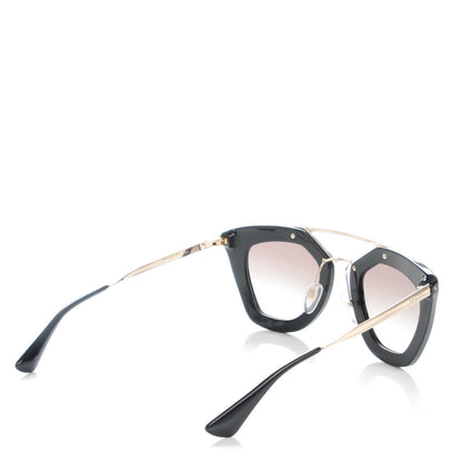 Prada Acetate Cinema Sunglasses SPR 09Q Black 3 of 6