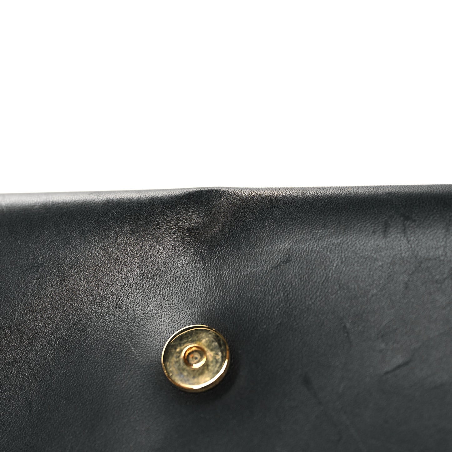 Calfskin Classic Monogram Tassel Clutch Black