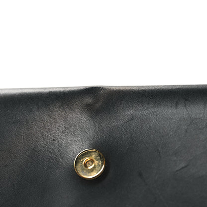 Saint Laurent Calfskin Classic Monogram Tassel Clutch Black 13 of 14