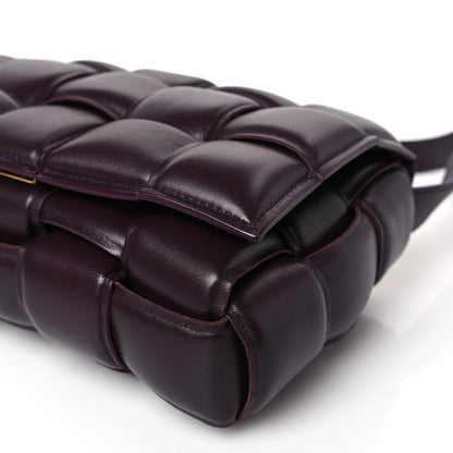 Bottega Veneta Nappa Maxi Intreccio Padded Cassette Crossbody Bag Grape 9 of 10