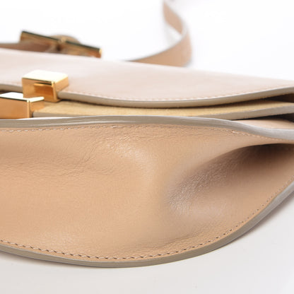 Chloe Calfskin Mini Georgia Crossbody Bag Beige 11 of 11