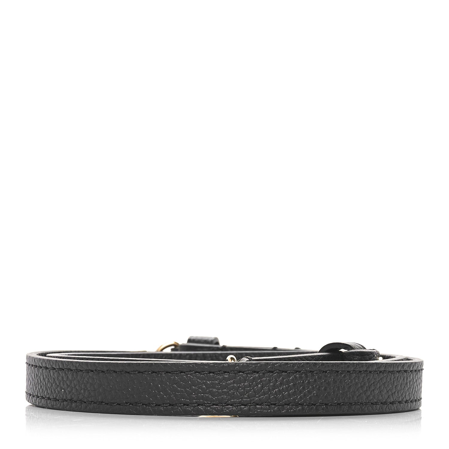 Louis Vuitton Calfskin Buci Shoulder Strap Black 2 of 4