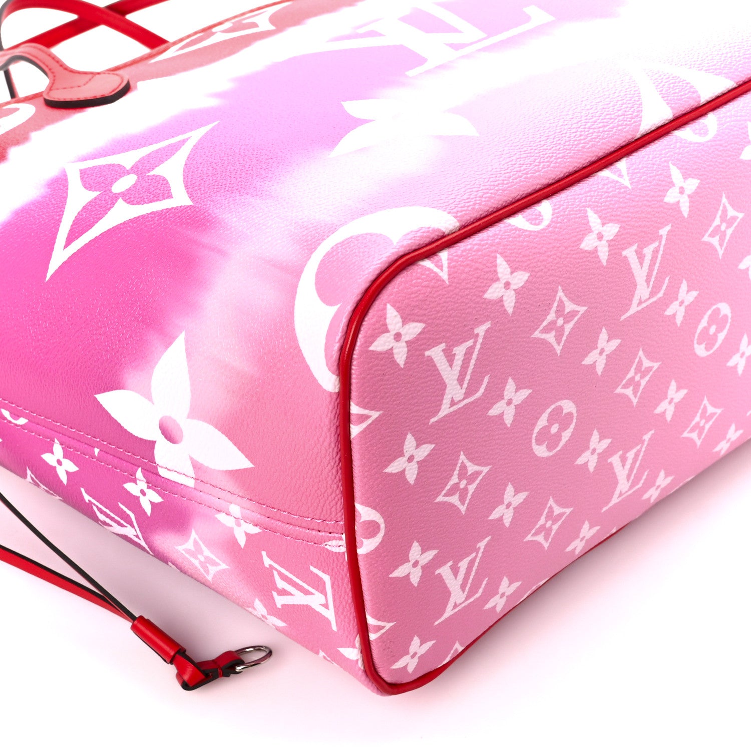 Louis Vuitton Monogram Escale Neverfull MM Rouge 14 of 15