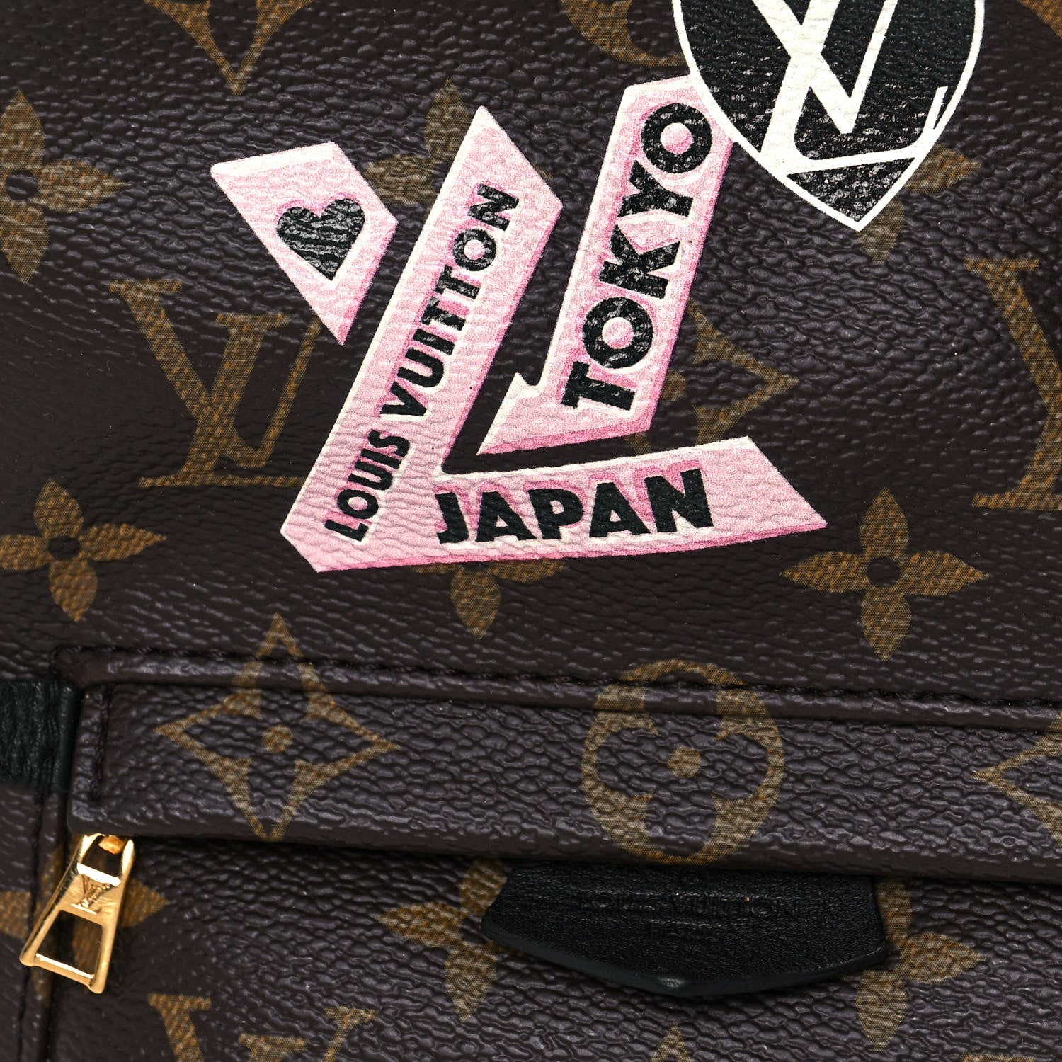 Louis Vuitton Monogram My World Tour Palm Springs Backpack Mini 8 of 15